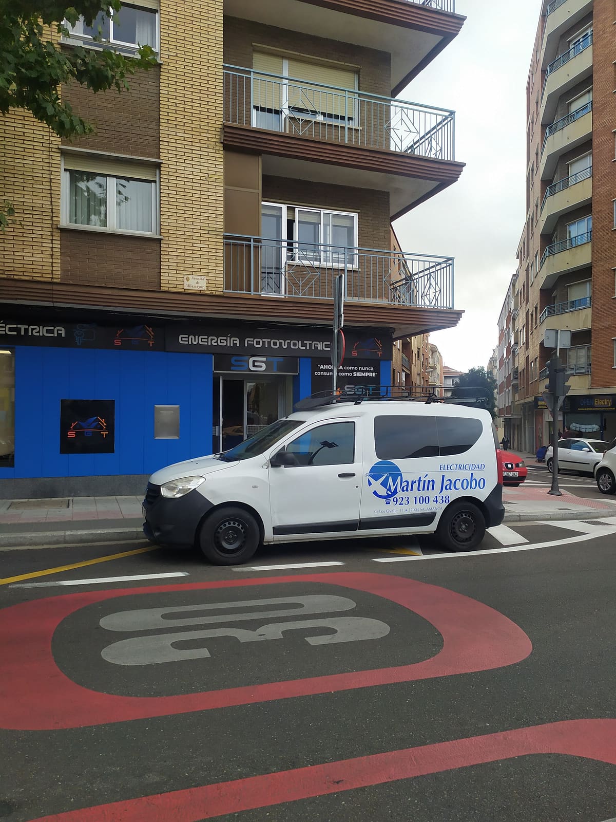Trabajo de urgencia realizado